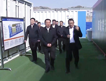 遼寧省省委書(shū)記郝鵬到一諾環(huán)境調(diào)研